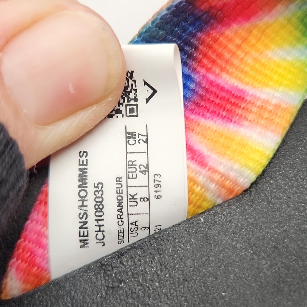 Chaco Men’s Chillos Dark Tie Dye Flip Flops - Picture 4 of 5